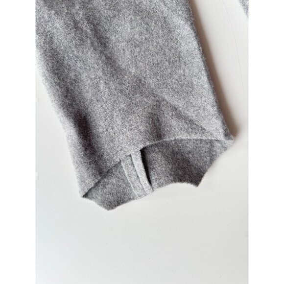 H&M x MAISON MARTIN MARGIELA Grey 100% Wool Mock Neck Sweater Dress, Size XS - Picture 9 of 16